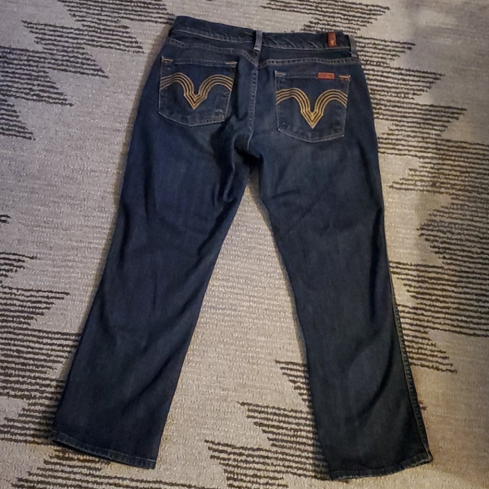 7 For All Mankind Crop Jeans